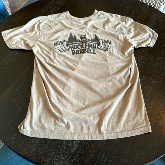 Workout Shirt Huck Finn Barbell - Picture 1 of 2